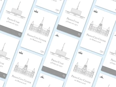 Temple Site Preview design lds temples vector