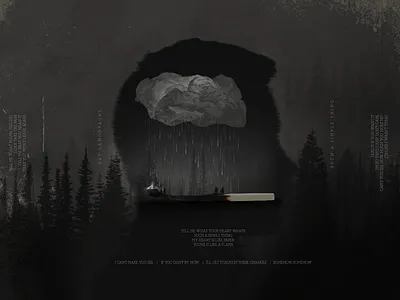 Conceptual Art - Such A Simple Thing adobe photoshop cc conceptual artwork conceptual illustration graphic art graphical canvas minimal art minimalistic music lover