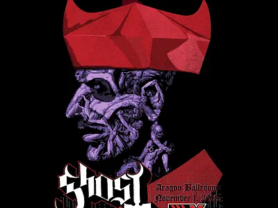 Xcursion5 design ghost illustration promo t shirt design wxrx