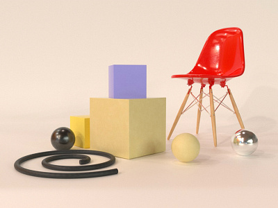 Composition Exploration 3d 3d art c4d cinema 4d design graphic desgin octane octanerender