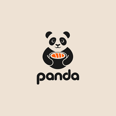 Logo Panda Sushi logo