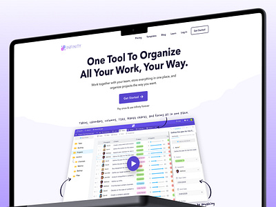 SaaS Dashboard – Clean Project Management Landing Page clean hero clean web hero dashboard hero hero hero dashboard hero saas hero section hero video hero video dashboard hero with video infinity perspective hero perspective section hero perspective video productivity app hero saas hero web webdesign website website hero