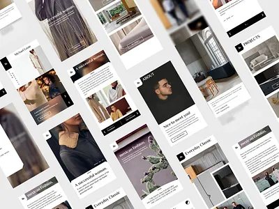 Portfolio adobe xd blur clean design dribbble fashion flat human inspiration lookbook minimal typography ui ux warm color xd