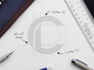 Chris Lowe Monogram Logo adobe adobe illustrator adobe photoshop behance dribbble graphic design graphic designer illustrator initials logo logo designer logo designs minimal monogram photoshop yellow