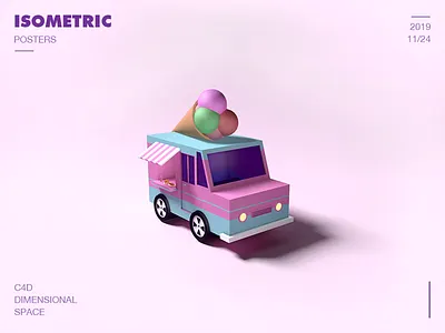 car 2.5d car illustrations