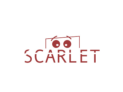Scarlet adobe illustrator branding concept cute design icon illustration illustrator logo logo design photoshop vector