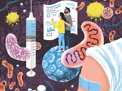 Portland Mercury / Vaccinations doctor editorial health healthcare hospital illustration medical research study vaccination vaccine