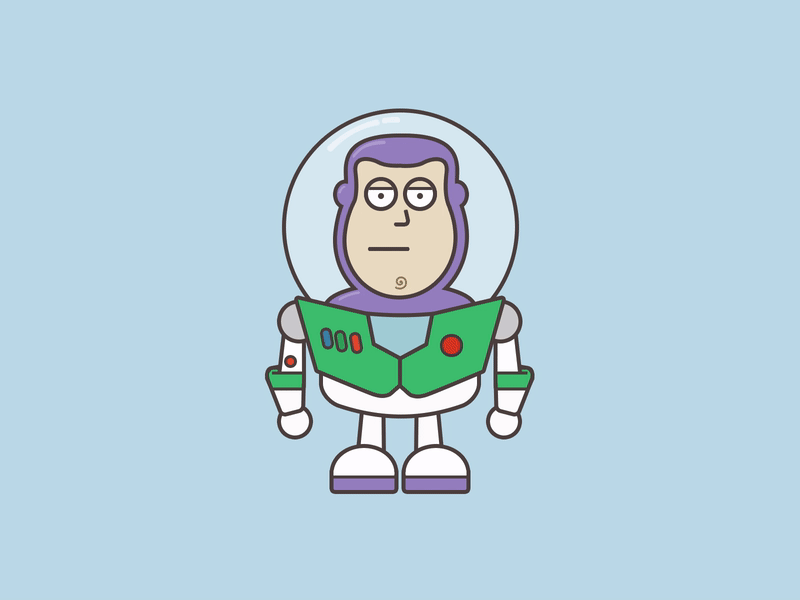 To infinity and... meh animation buzz buzz lightyear disney gif toy story