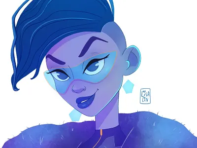 Yesss! art cartoon cartoon character cg character character design concept cute design desney girl girlsinanimation illustration ipad pro modern portrait procreate ralph ralphbreakstheinternet