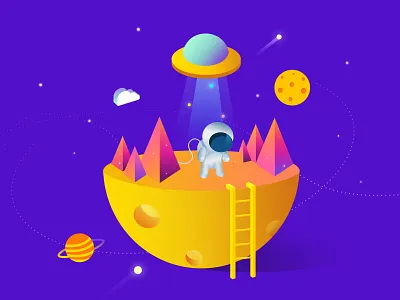 Arriving on the planet connect star