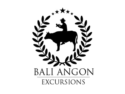 Bali Angon Excursions design illustration lettering logo type typography vector website