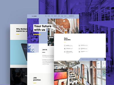 Boldare Career agile branding careers design ui ux web