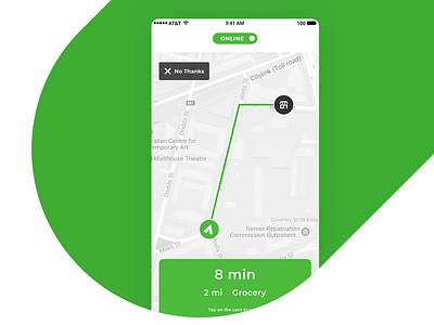 Chainshopper - Driver Mobile App android app branding design icon illustration india ios logo mangalore mobile mobile app nihal graphics nihal.graphics nihalgraphics typography ui ux vector www.nihalgraphics.com