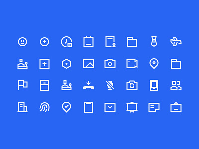 Nav Icons icon icon set system design system icon