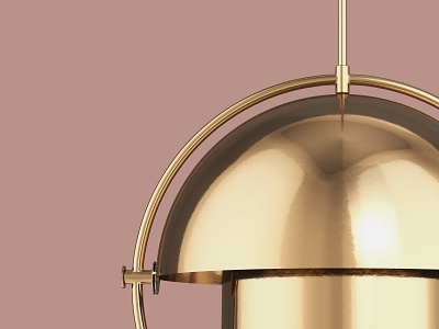 Focus Multi-Lite Lamp 3d 3d artist 3d design 3d designer c4d cinema 4d design gold hdri inspiration interior lighting material model octane realism render