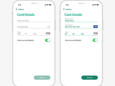 Daily UI Challenge 002 - Credit Card Checkout credit card form dailyui dailyui 002 ui