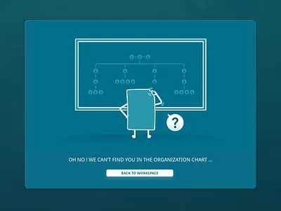 Organization Chart Error (reupload) error message error page illustration organization