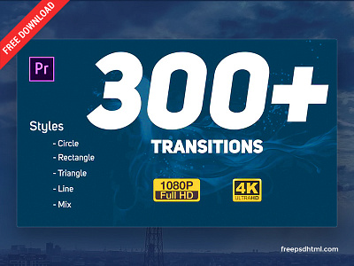 Transitions Pack – Premiere Pro Templates after after effect creative design designer download effect free freebies inspiration mockup package premier pro resources slideshow template tutorial ui ux