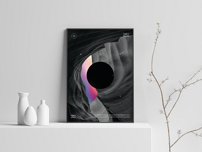 Spline Studio Poster art branding gradient poster