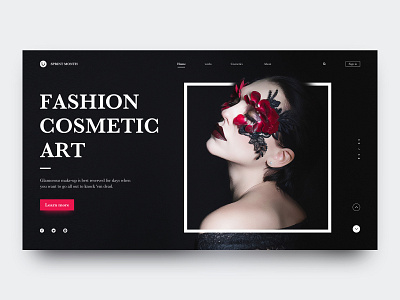 Fashion Cosmetic Art color design ps，sketch ui web