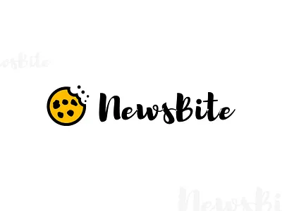 NewsBite Logo brand branding logo news