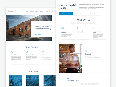 7 Mile Advisors adviser advisor corporate ui ux website white