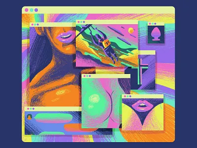 Camboy ShortList Illustration 2 color colour desktop editorial editorial art editorial illustration graphic illustration