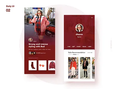 Daily UI_02_Musinsa fashion style ui