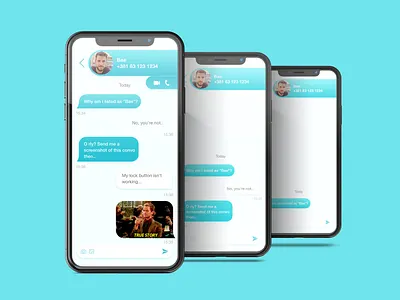 Daily UI 013 - Direct Messaging chat chat bot daily 100 daily 100 challenge daily 100 ui daily ui daily ui 013 daily ui challenge direct messaging message messaging app ui ux ui design