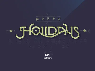 Holiday Cheer! branding cullimore design flat graphic design holiday icon iconography illustration lettering logo type typography vancouver vector