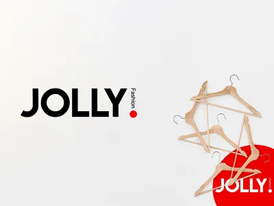 JOLLY.fashion art director black and red branding branding project fashion logo logo logo design logotype minimal logo typography vector