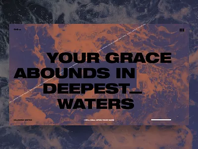Songs | Concept Hero concept grid helvetica hero layout typography ui web design