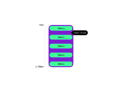 Sprint Blocks blocks break calendar interface productivity sprints time ui