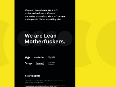 Agency Landing Page