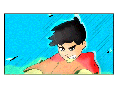 Powerup 2d ae after animation cel effects gif motion photoshop