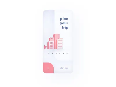 Plan your trip illustration mobile plan trip