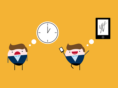 MWC 2018 character design demo 1 design flat illustration vector