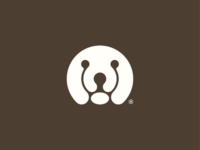 Geometric dog ! abstract animal brand branding dog geometric icon illustration logo logo design logodesign mark negative space pet symbol type