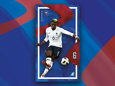 Pogboum banners color design fff foot france photoshop pogba