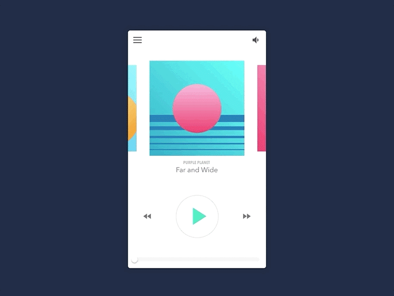 Music player framer media player music player