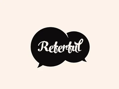 Referful brand branding design icon id identity logo logotype mark minimal symbol symbol icon type typography visual identity welovenoise