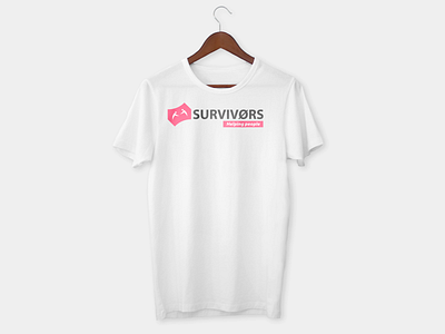 Survivors - helping people shirt animation app branding clean design flat graphicdesign helping helpingpeople icon illustration logo logodesign people shirt shirt design survivors tshirt ui vector