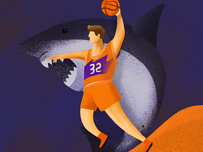 Basketball man ill