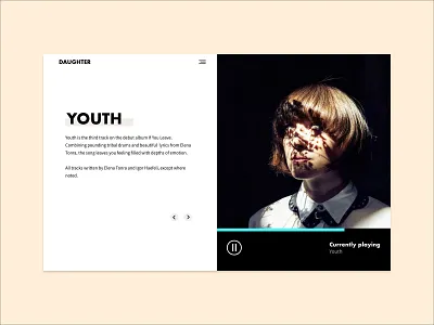 Minimal web design concept minimal ui concept user interface uxui design web web design