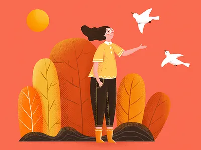 autumn autumn illustration