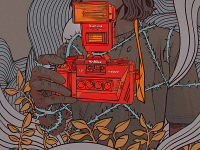 nishika N8000 analog camera digitalart illustration nishika tuanmulo