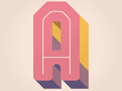 Lettering: A design graphic design icon lettering typography typography art vector
