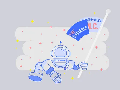 Onward color graphic design halftone illustration texture the variable vector