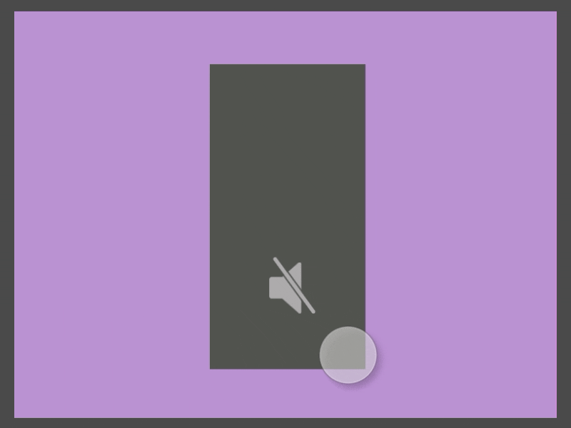 Flinto Volume Slider flinto