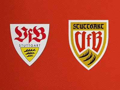 VFB Stuttgart bundesliga crest logo football redesign soccer soccer crest sports stuttgart